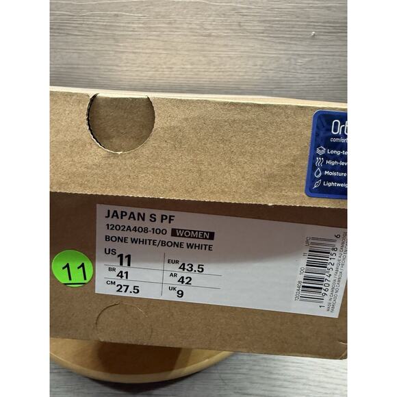 Asics Japan S PF White Casual And Fashion Sneakers Women 11 - Picture 9 of 9